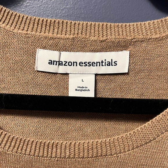 Tan Crewneck Sweater - Picture 3 of 4